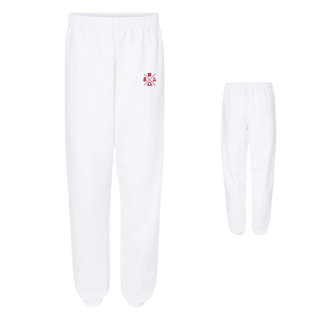 ConquiSTAR White and Red Sports Pants š Camp Collection šļø - Pathfinders and Master Guides