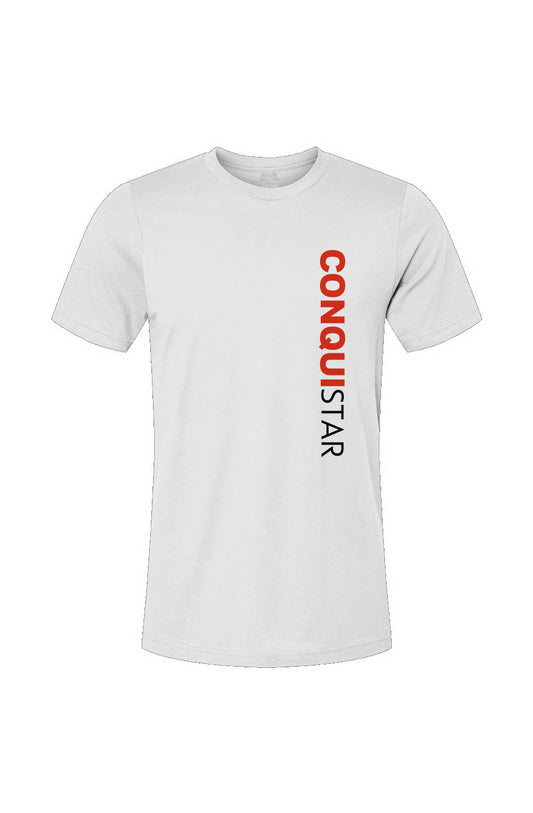 CONQUISTAR White T-Shirt - Vertical Front
