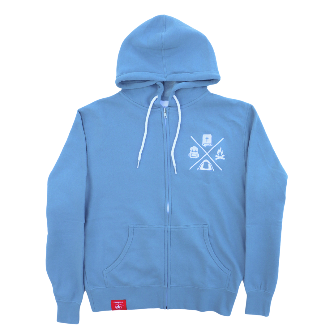 ConquiSTAR Zipper Hoodie Camp Collection šļøš„š - Pathfinders and Master Guides