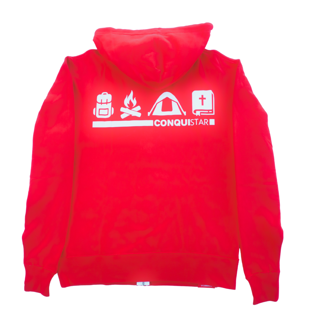 ConquiSTAR Zipper Hoodie Camp Collection šļøš„š - Pathfinders and Master Guides