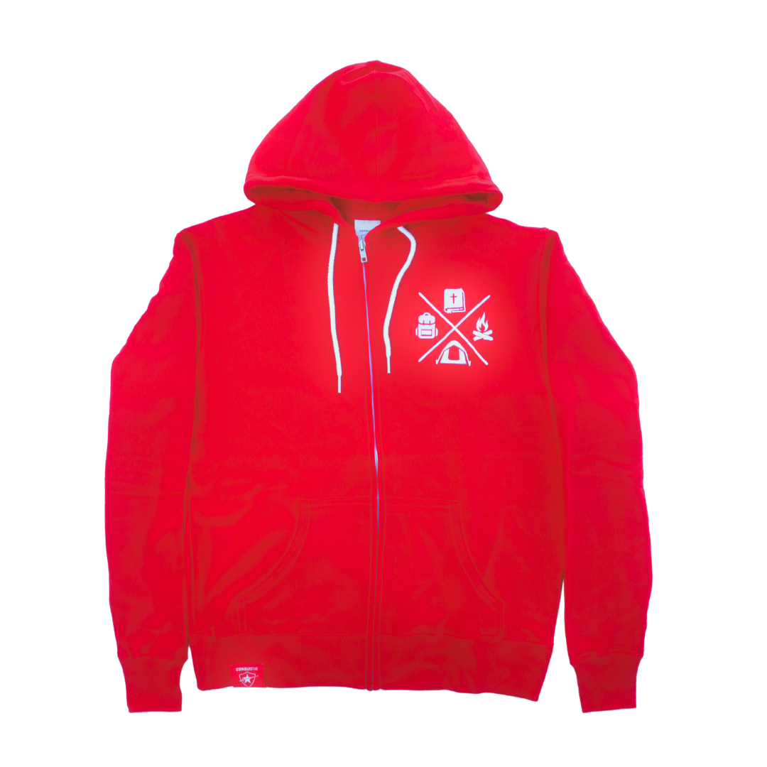 ConquiSTAR Zipper Hoodie Camp Collection šļøš„š - Pathfinders and Master Guides