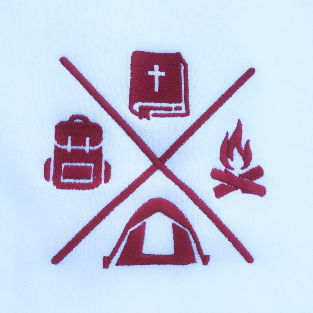 ConquiSTAR White and Red Sports Pants š Camp Collection šļø - Pathfinders and Master Guides