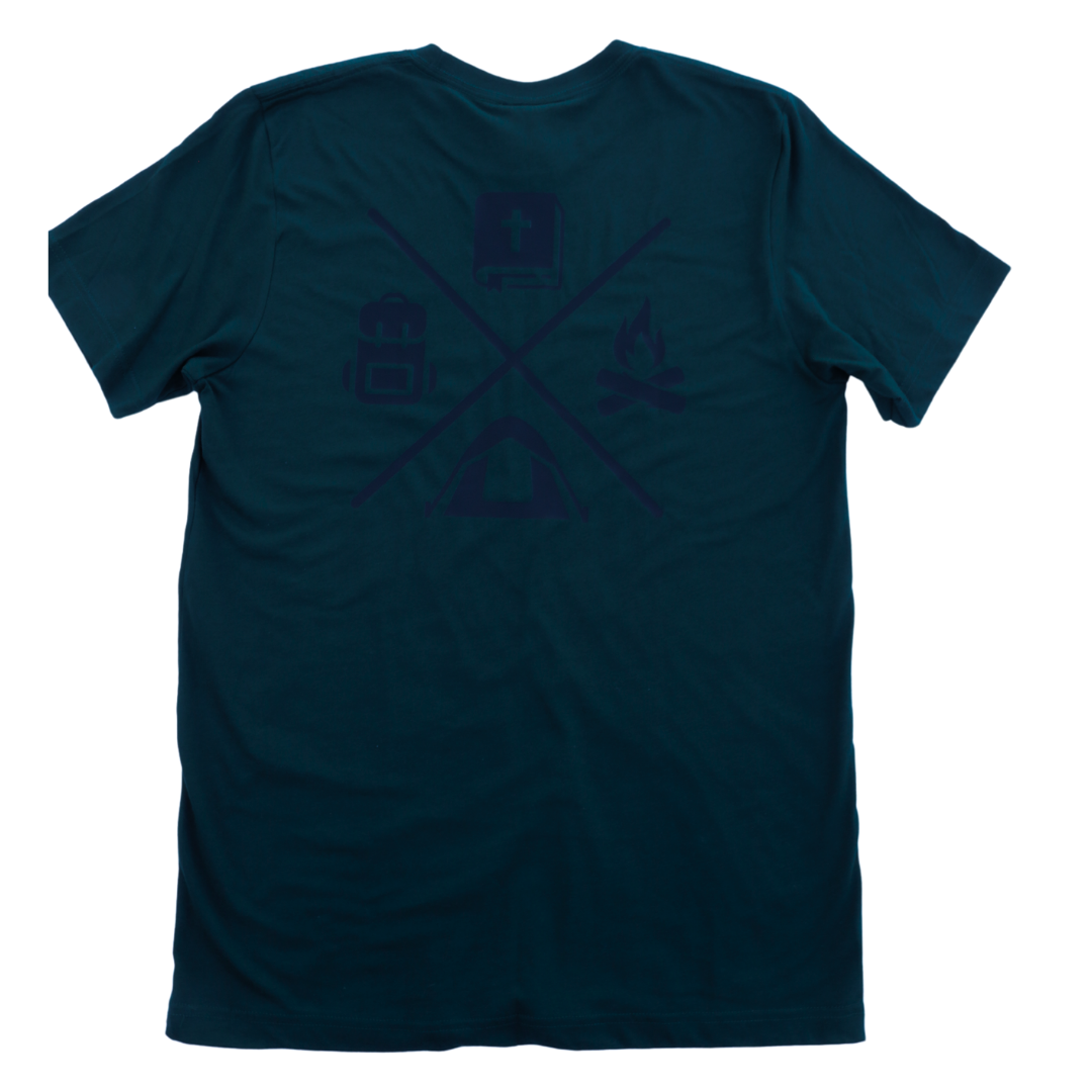 ConquiSTAR T-Shirt - Forest Green π Camp Collection ποΈ - Pathfinders & Master Guides