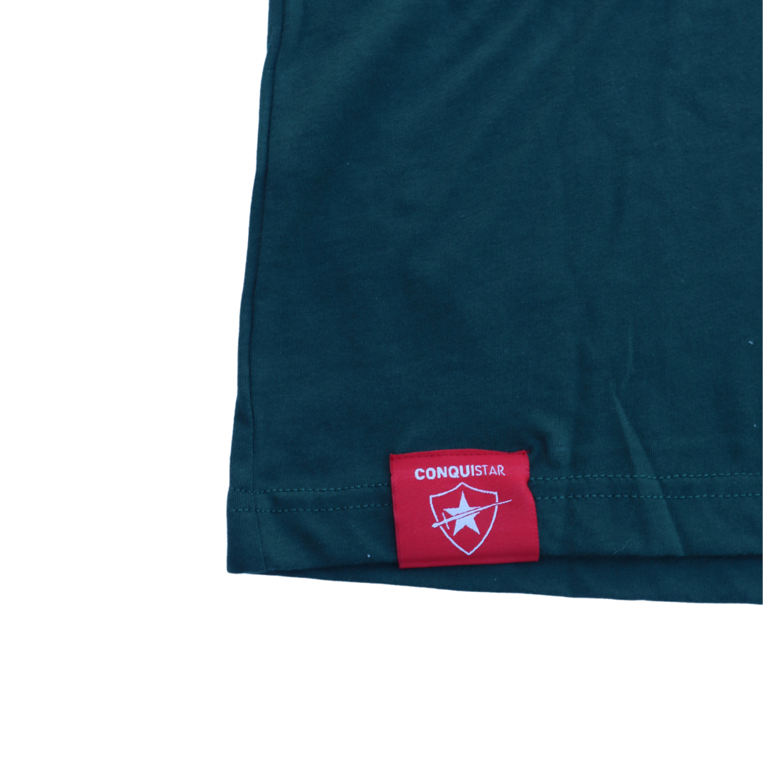 ConquiSTAR T-Shirt - Forest Green π Camp Collection ποΈ - Pathfinders & Master Guides