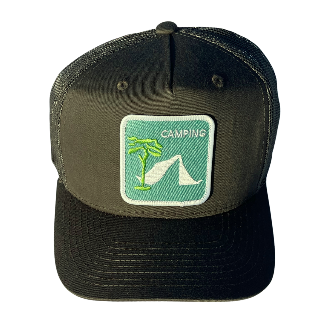 ✨ SDA Pathfinders Camping Skills Honor Trucker Hat – Army Green 🏕️ Pathfinders Honor Collection 🎖️