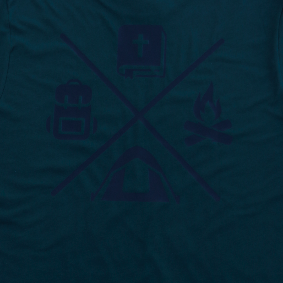 ConquiSTAR T-Shirt - Forest Green 🍁 Camp Collection 🏕️ - Pathfinders & Master Guides